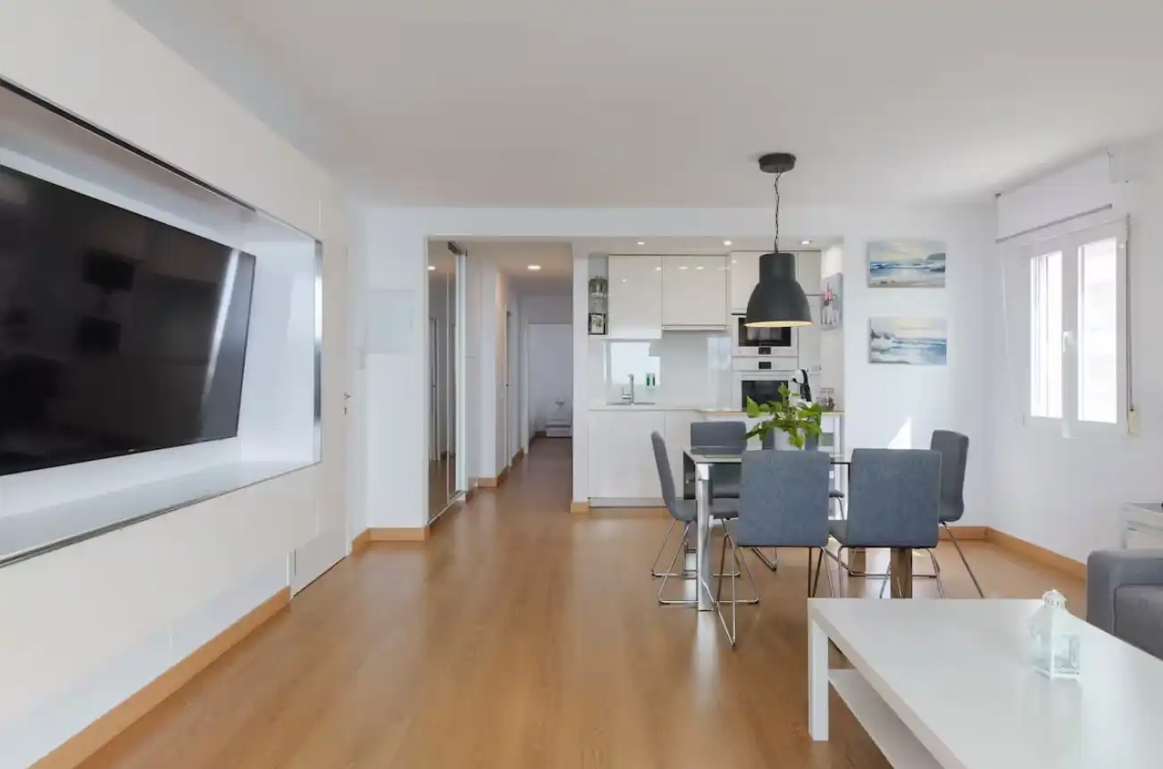 Dining room of Apartments for rent in Marbella  with Air Conditioner, Heating and Parquet flooring