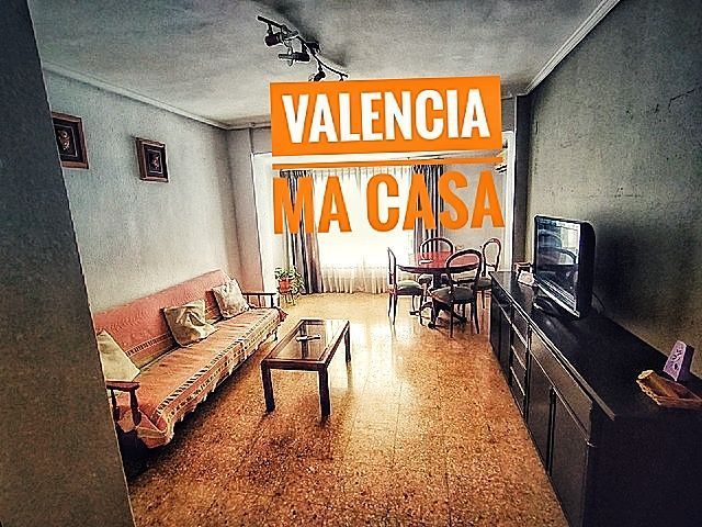Dormitori de Pis de lloguer en  Valencia Capital amb Aire condicionat, Calefacció i Terrassa