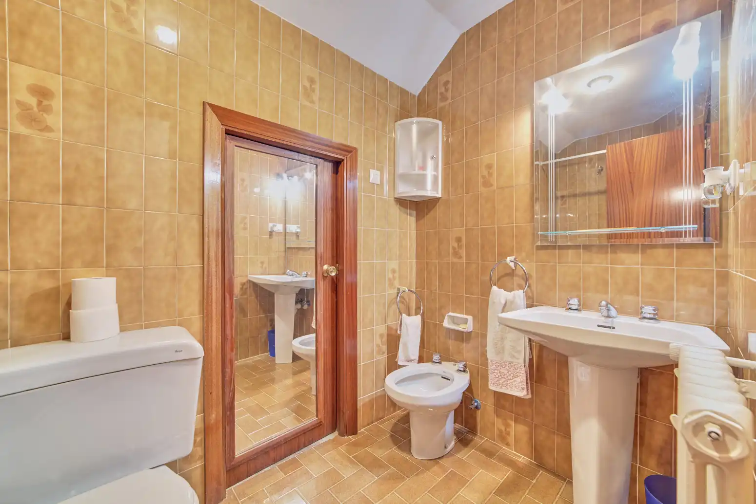 Baño de Casa o chalet en venta en Irañeta con Calefacción, Jardín privado y Parquet