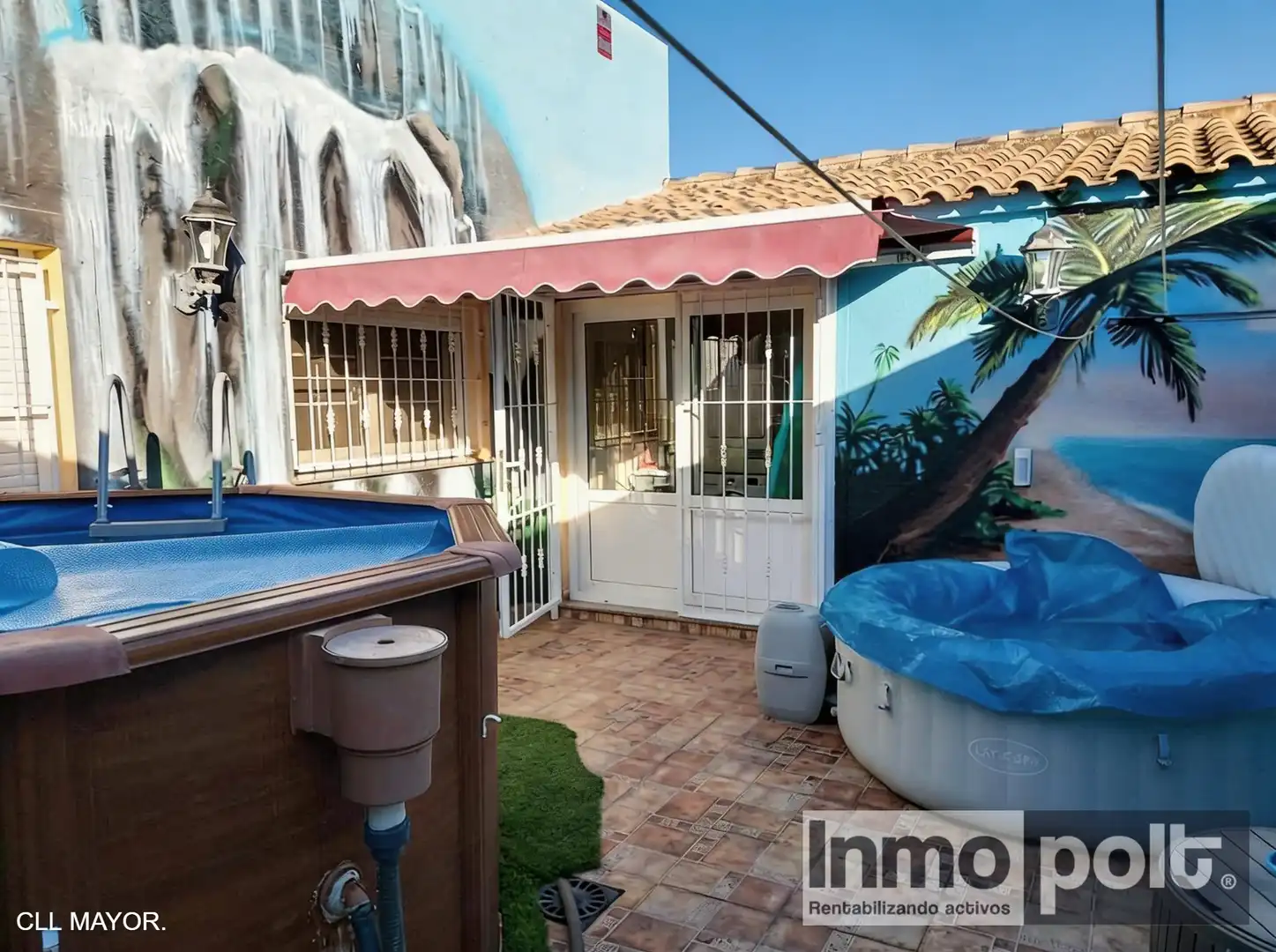 Exterior view of Houses for sale in Torre-Pacheco  with Air Conditioner, Parquet flooring and Terrace