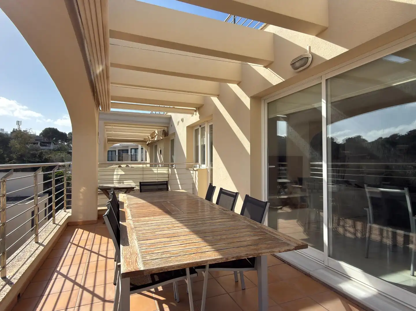 Terrace of Flat for sale in Manacor  with Heating, Furnished and Balcony