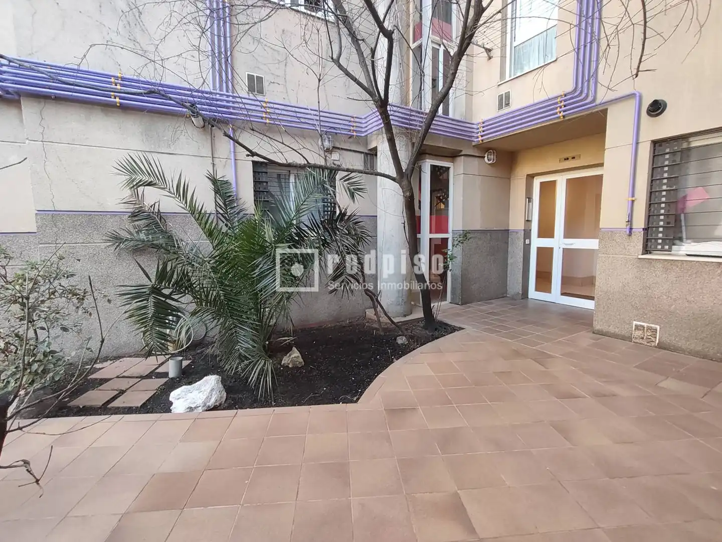 Vista exterior de Piso en venta en Madrid con Aire acondicionado, Calefacción y Jardín privado