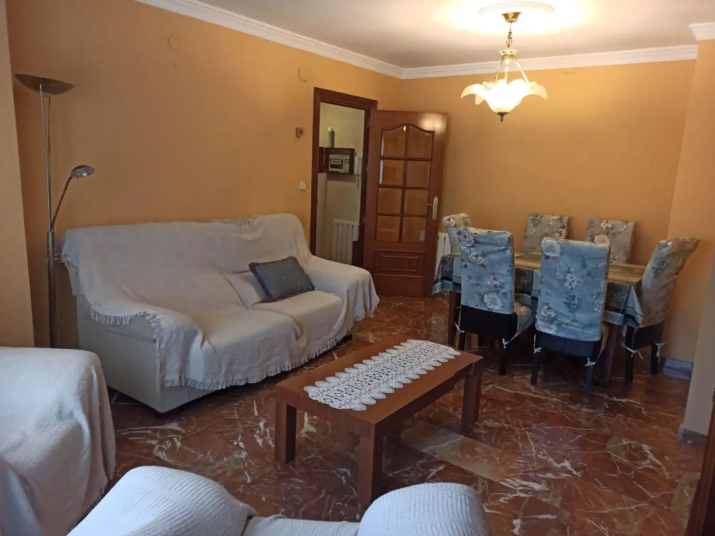 Wohnzimmer von Wohnung zur Miete in  Granada Capital mit Klimaanlage