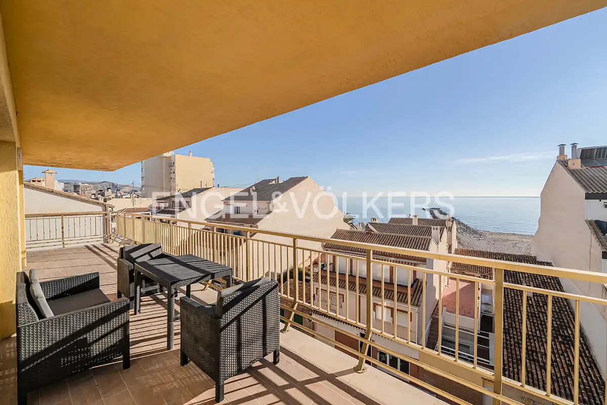 Terrace of Flat for sale in El Campello  with Air Conditioner, Heating and Terrace