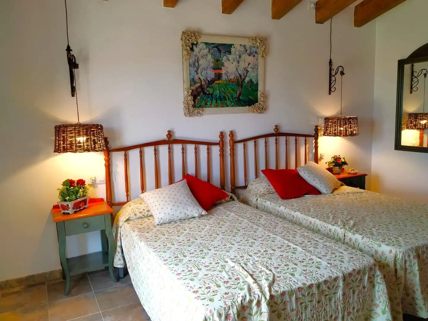 Schlafzimmer von Country house zum Verkauf in Muro mit Klimaanlage, Heizung und Privatgarten