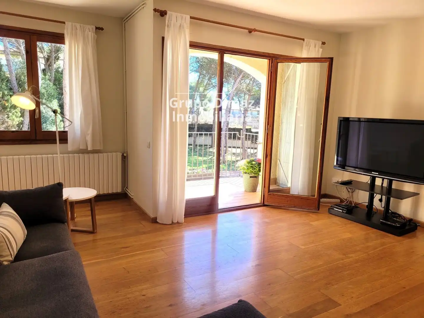 Sala d'estar de Casa o xalet de lloguer en Palafrugell amb Terrassa i Moblat