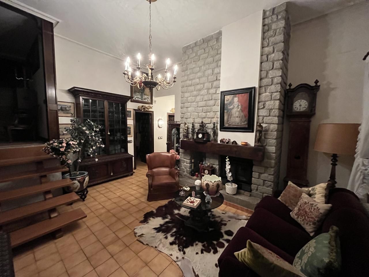 Sala d'estar de Casa o xalet en venda en Cabrerizos amb Calefacció, Jardí privat i Parquet