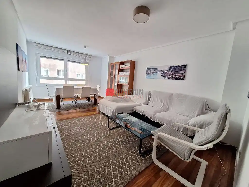 Sala de estar de Piso de alquiler en Santiago de Compostela  con Amueblado