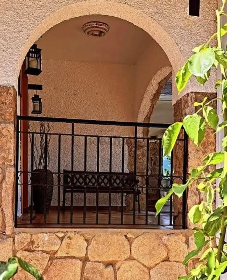 Terrassa de Casa o xalet de lloguer en Becerril de la Sierra amb Aire condicionat, Calefacció i Jardí privat