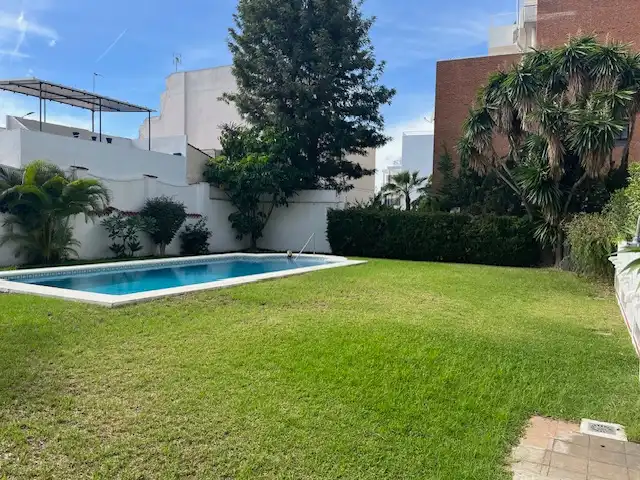 Schwimmbecken von Wohnung zur Miete in Málaga mit Gemeinschaftspool