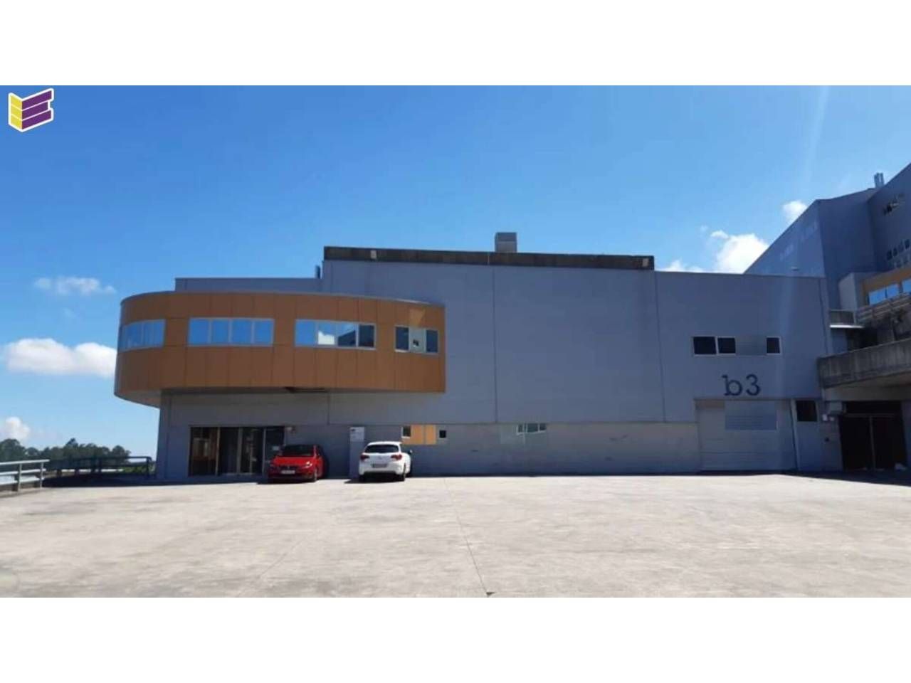 Exterior view of Industrial buildings for sale in Vigo 