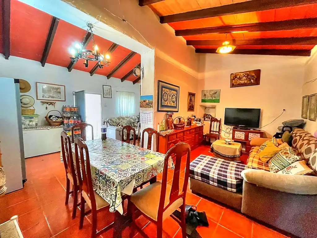 Comedor de Finca rústica en venta en Macharaviaya con Jardín privado, Terraza y Amueblado