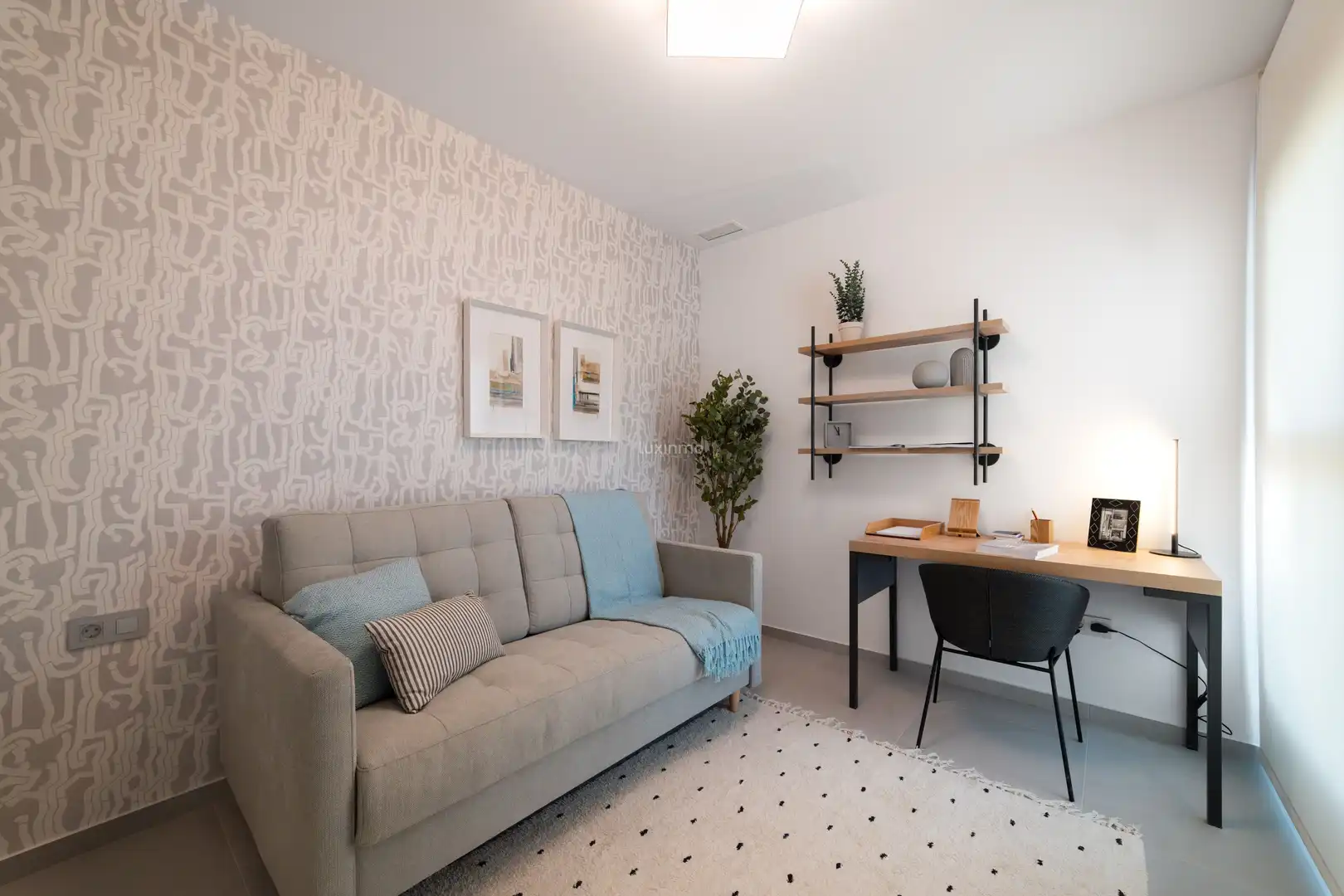 Sala d'estar de Àtic en venda en Benidorm amb Aire condicionat, Calefacció i Jardí privat
