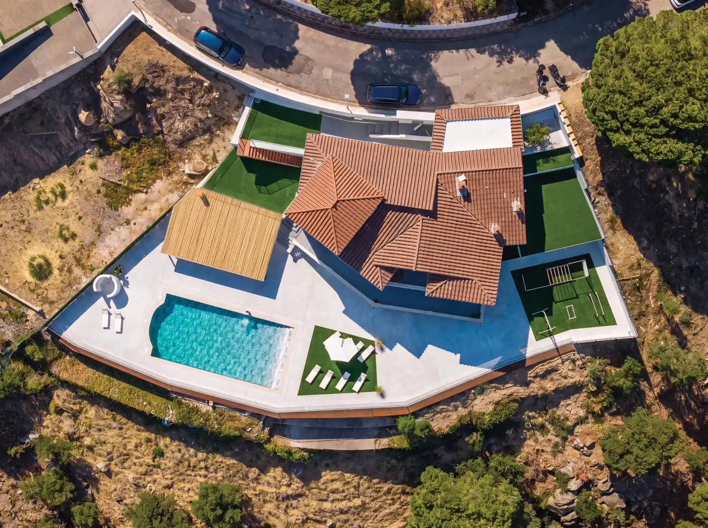 Piscina de Casa o chalet en venta en Lloret de Mar con Calefacción, Jardín privado y Terraza