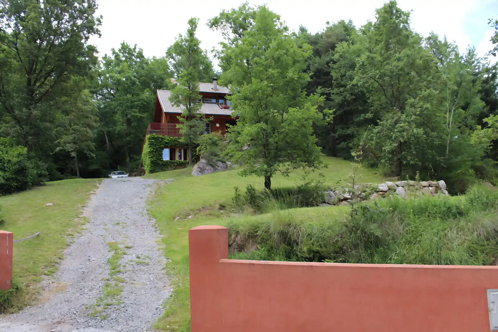 Vista exterior de Finca rústica en venta en Camprodon con Jardín privado y Amueblado