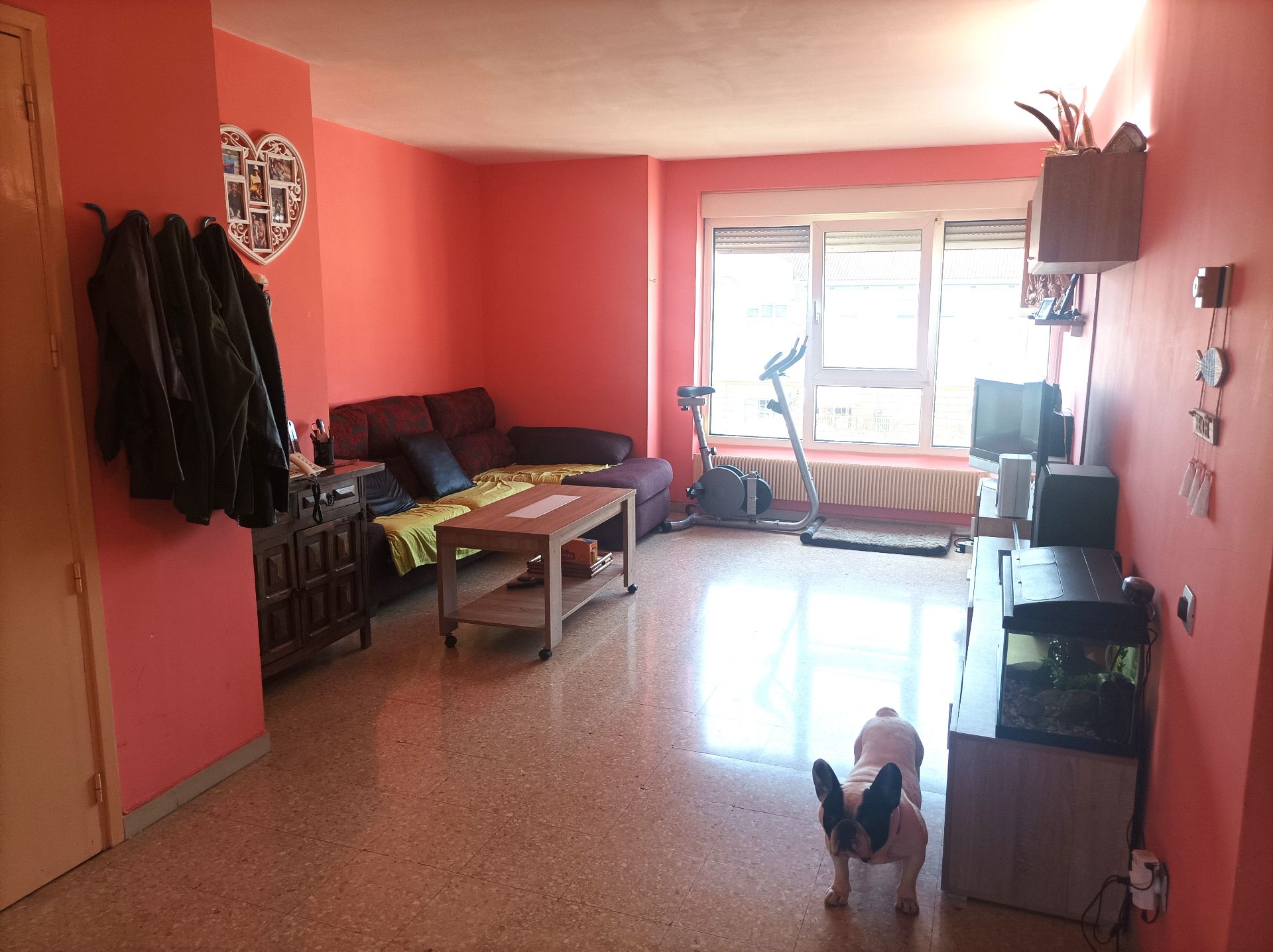 Sala d'estar de Àtic en venda en Manresa amb Calefacció, Parquet i Traster