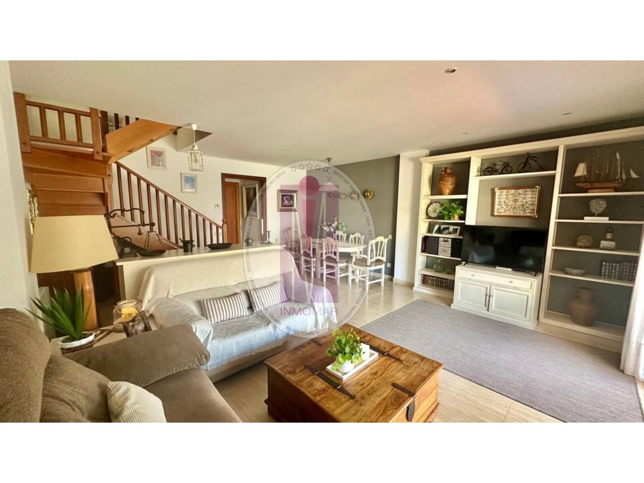 Living room of Duplex for sale in Sitges  with Terrace, Storage room and Swimming Pool