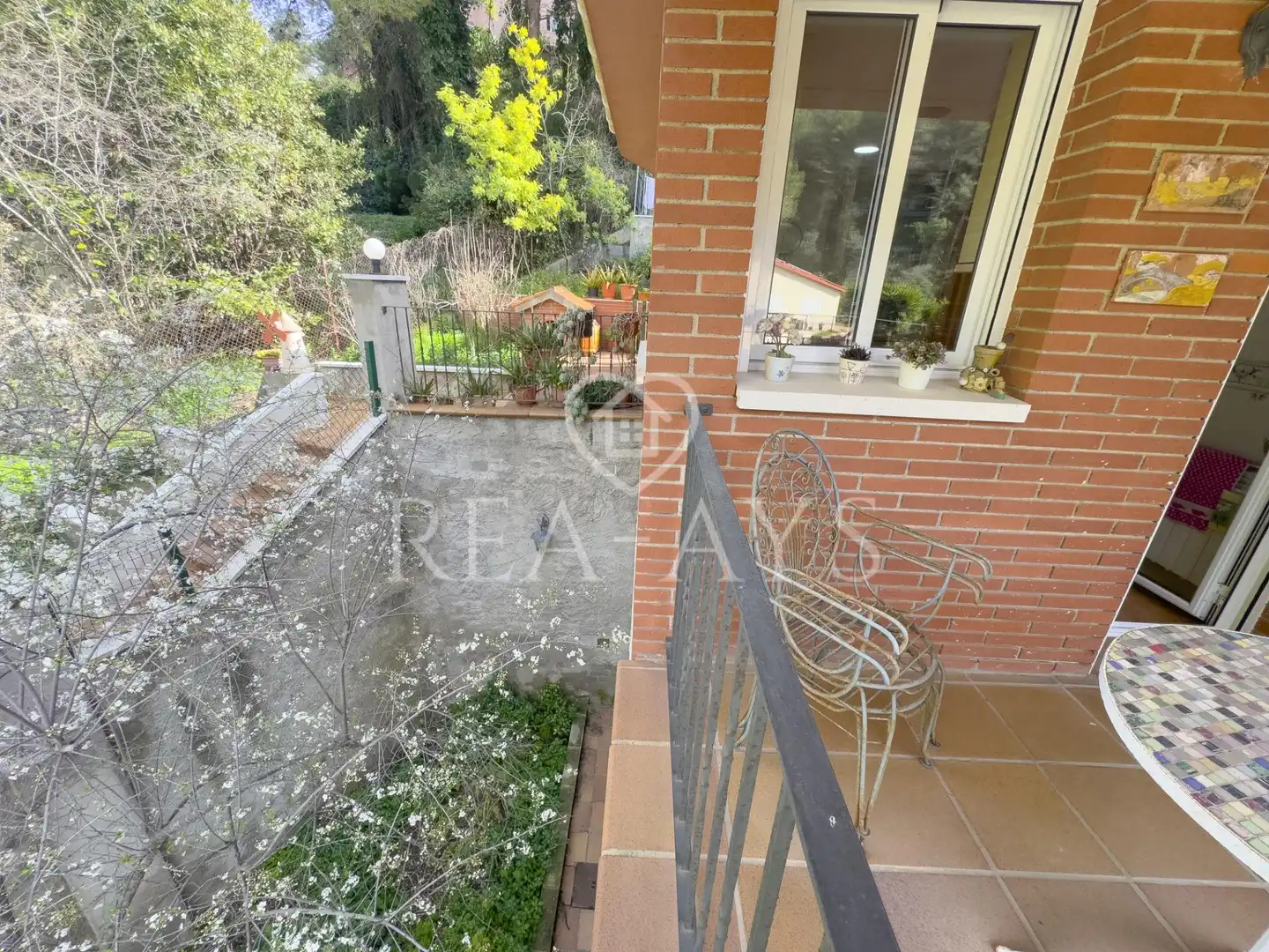 Terraza de Casa o chalet en venta en Vallirana con Aire acondicionado, Calefacción y Jardín privado