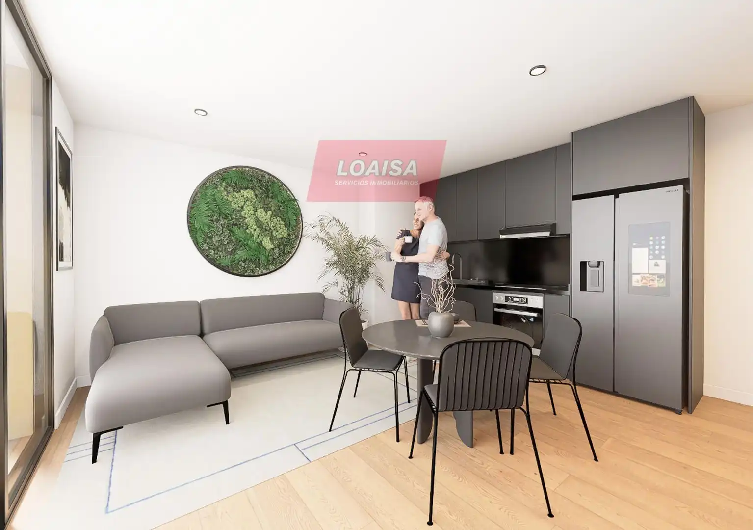 Wohnzimmer von Wohnung zum Verkauf in Vera