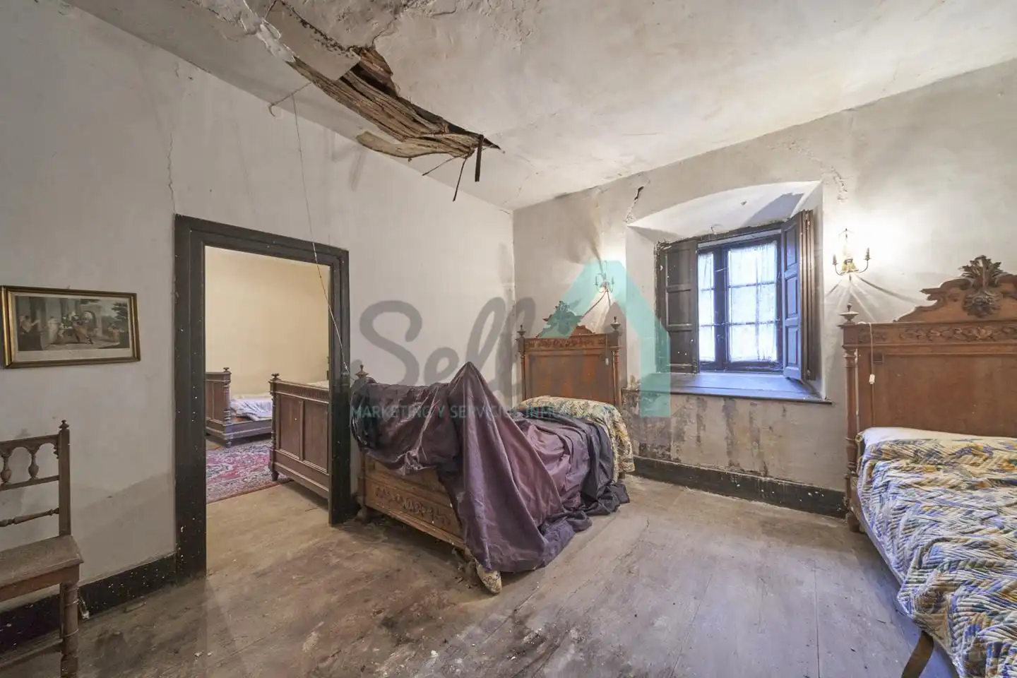 Habitación de Casa o chalet en venta en Oviedo  con Jardín privado, Parquet y Terraza