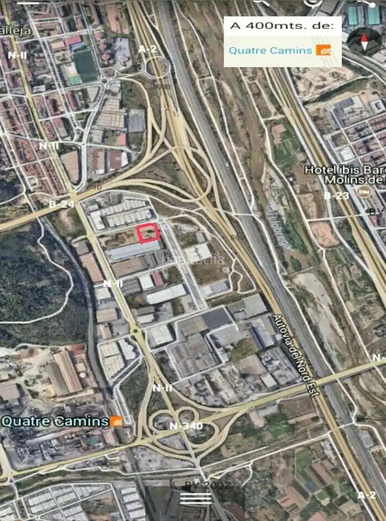 Terreny industrial de lloguer a Carrer Comerç 9