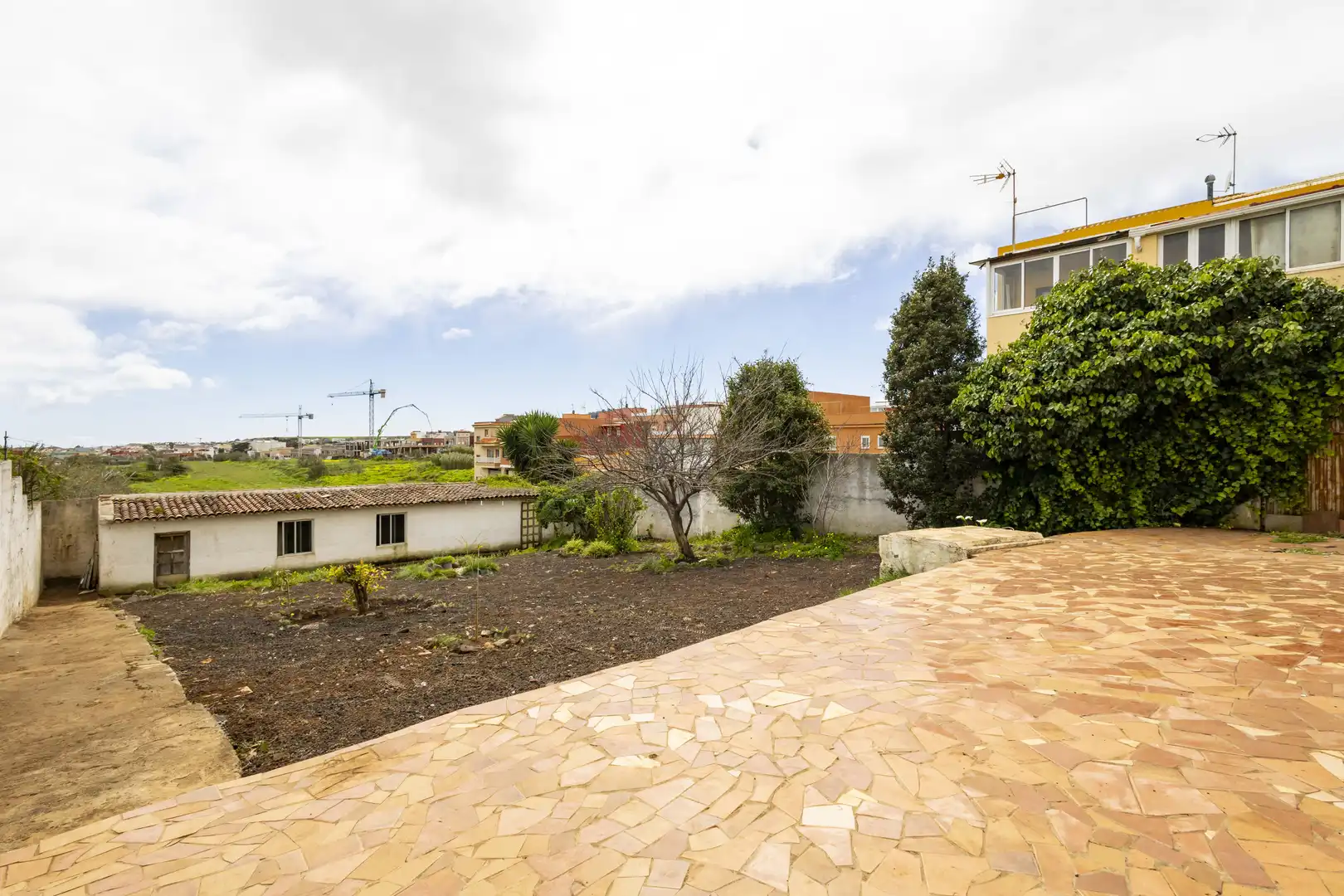 Jardín de Casa adosada en venta en San Cristóbal de la Laguna con Jardín privado y Terraza