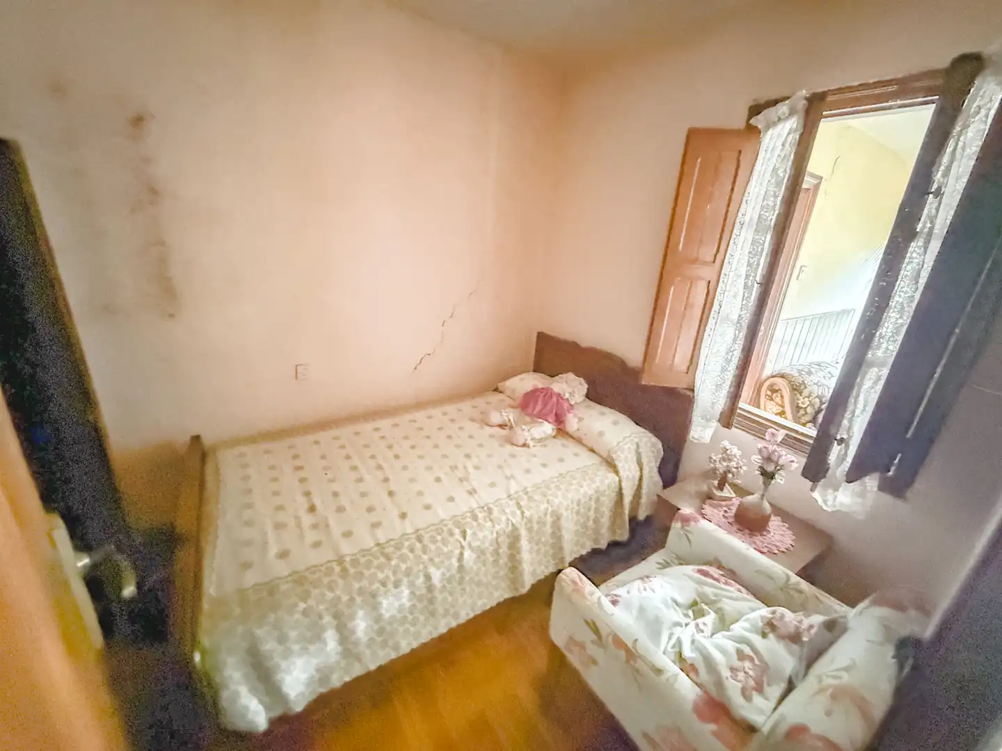 Habitación de Casa o chalet en venta en Mieres (Asturias) con Jardín privado y Balcón