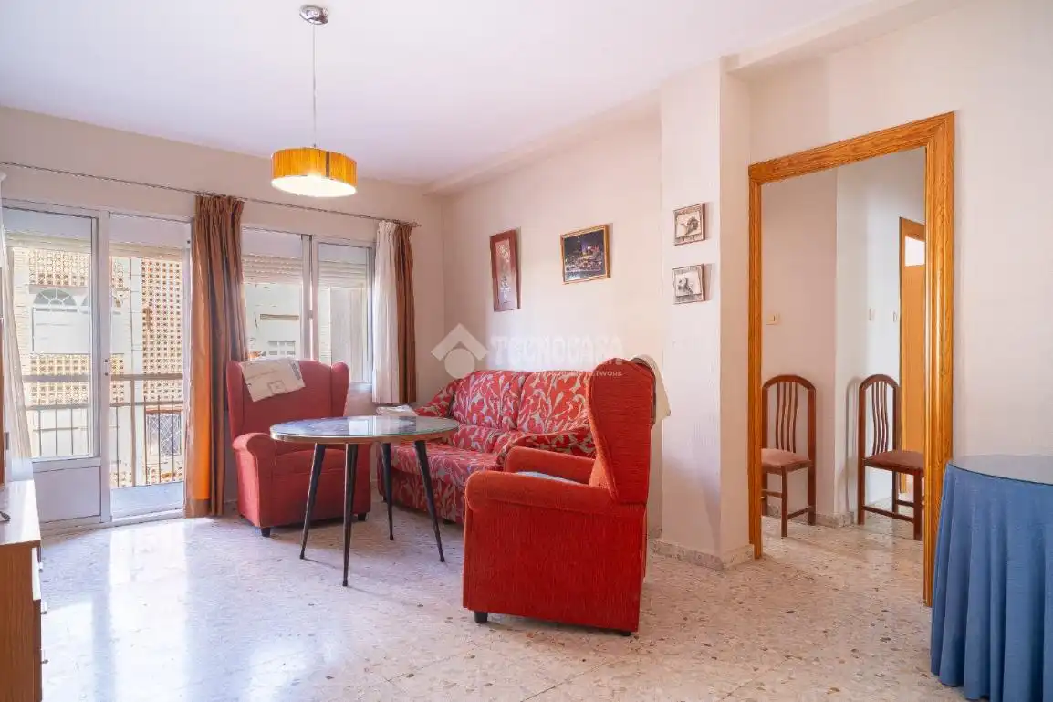 Sala de estar de Piso en venta en Úbeda con Aire acondicionado y Balcón
