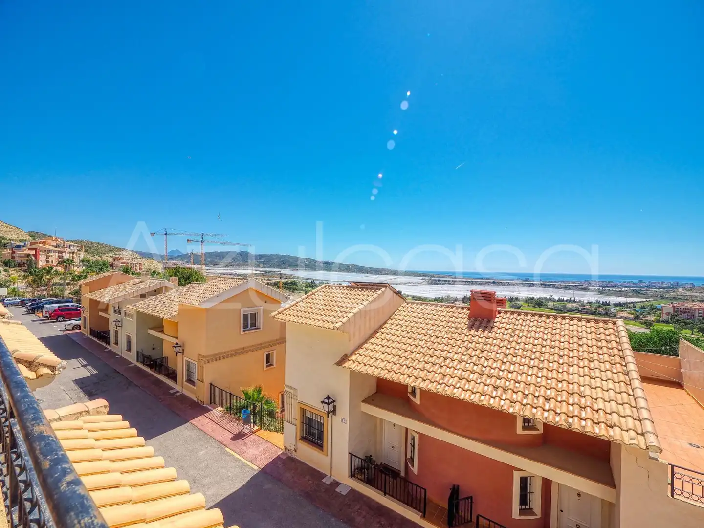 Exterior view of Detached homes for sale in Mutxamel  with Air Conditioner, Terrace and Storage room
