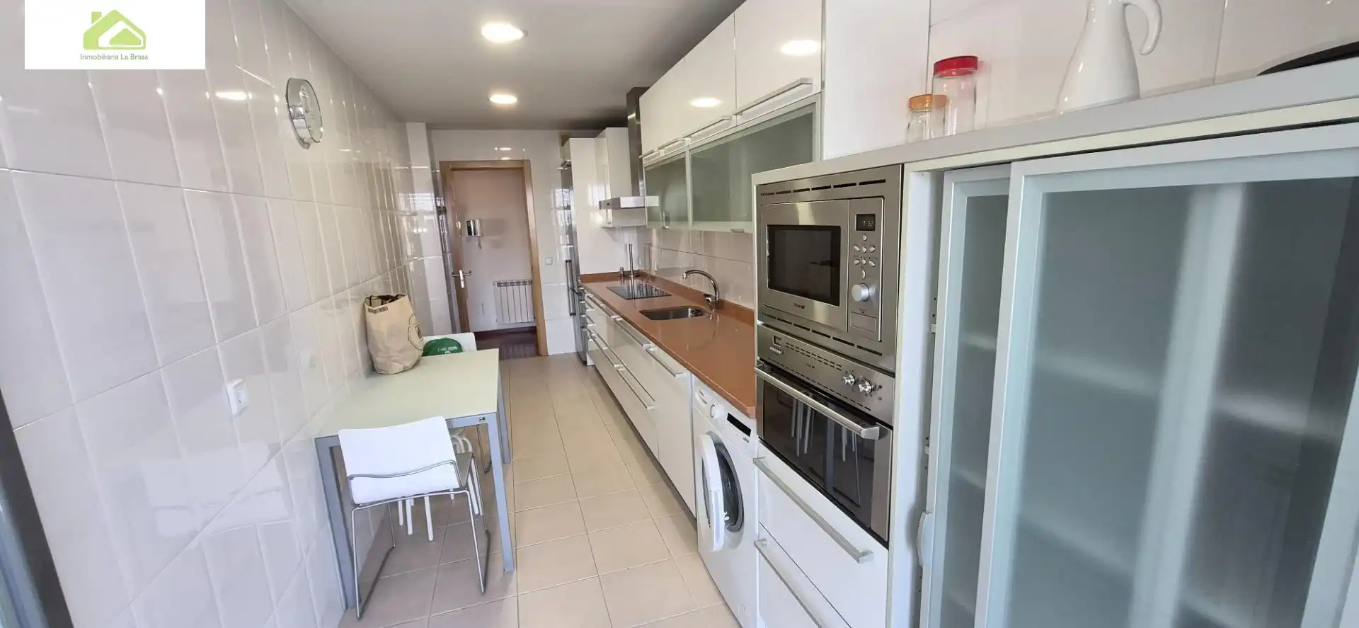 Kitchen of Flat for rent in Zamora Capital   with Heating, Terrace and Furnished