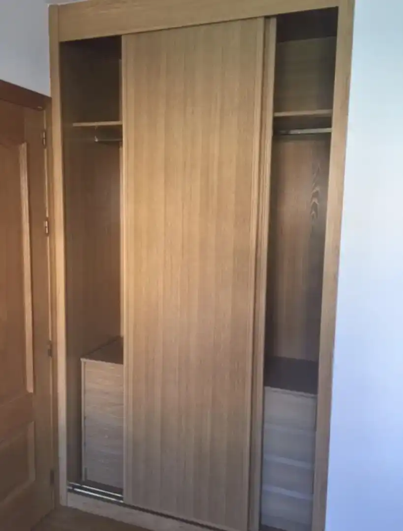Schlafzimmer von Wohnung zur Miete in Las Rozas de Madrid mit Klimaanlage, Parkett und Abstellraum