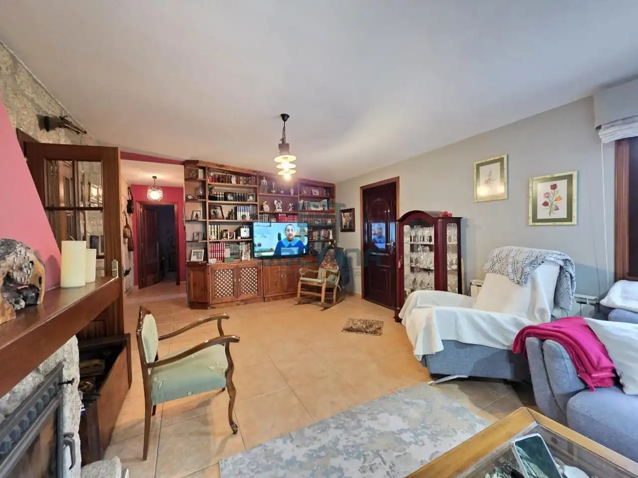 Sala de estar de Casa o chalet en venta en Esgos con Calefacción, Jardín privado y Parquet