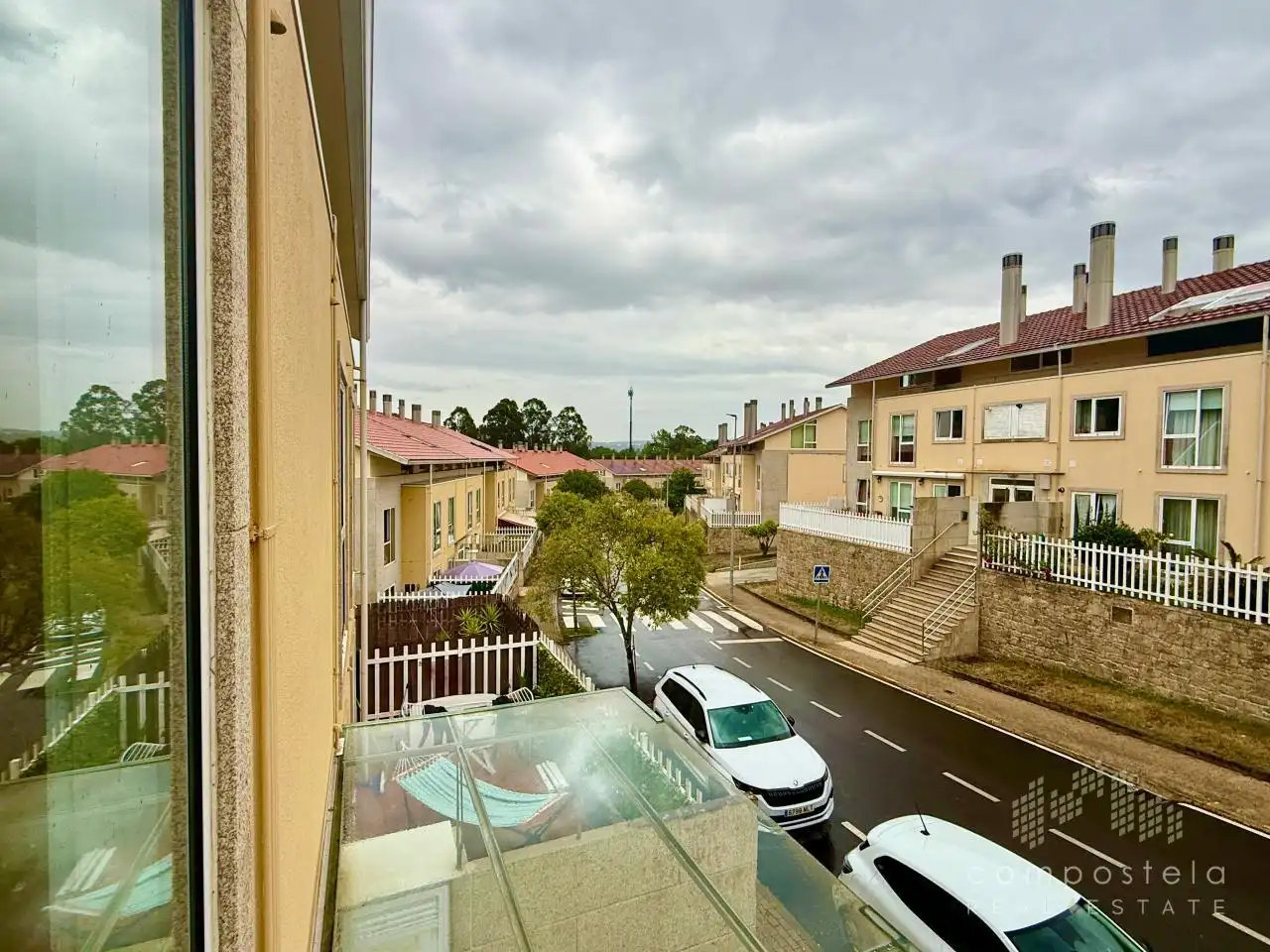 Terraza de Apartamento en venta en Brión, A Coruña