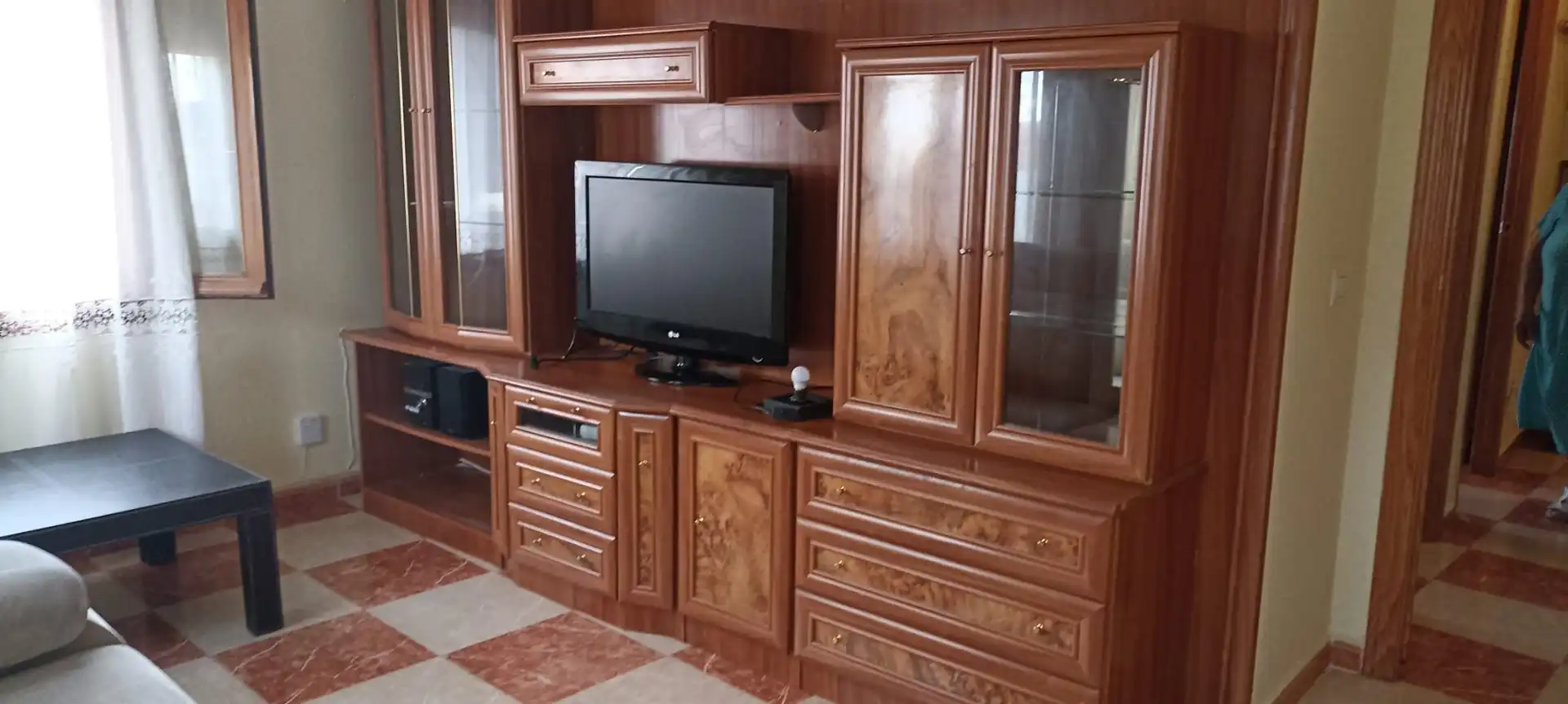 Living room of Flat for rent in Carabaña  with Air Conditioner, Heating and Washing machine