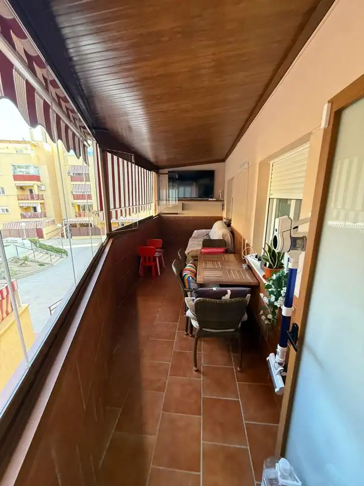 Terrasse von Wohnung zum Verkauf in Málaga mit Klimaanlage und Terrasse