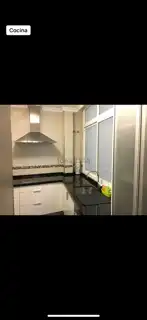 Cocina de Piso de alquiler en Málaga con Aire acondicionado, Amueblado y Horno