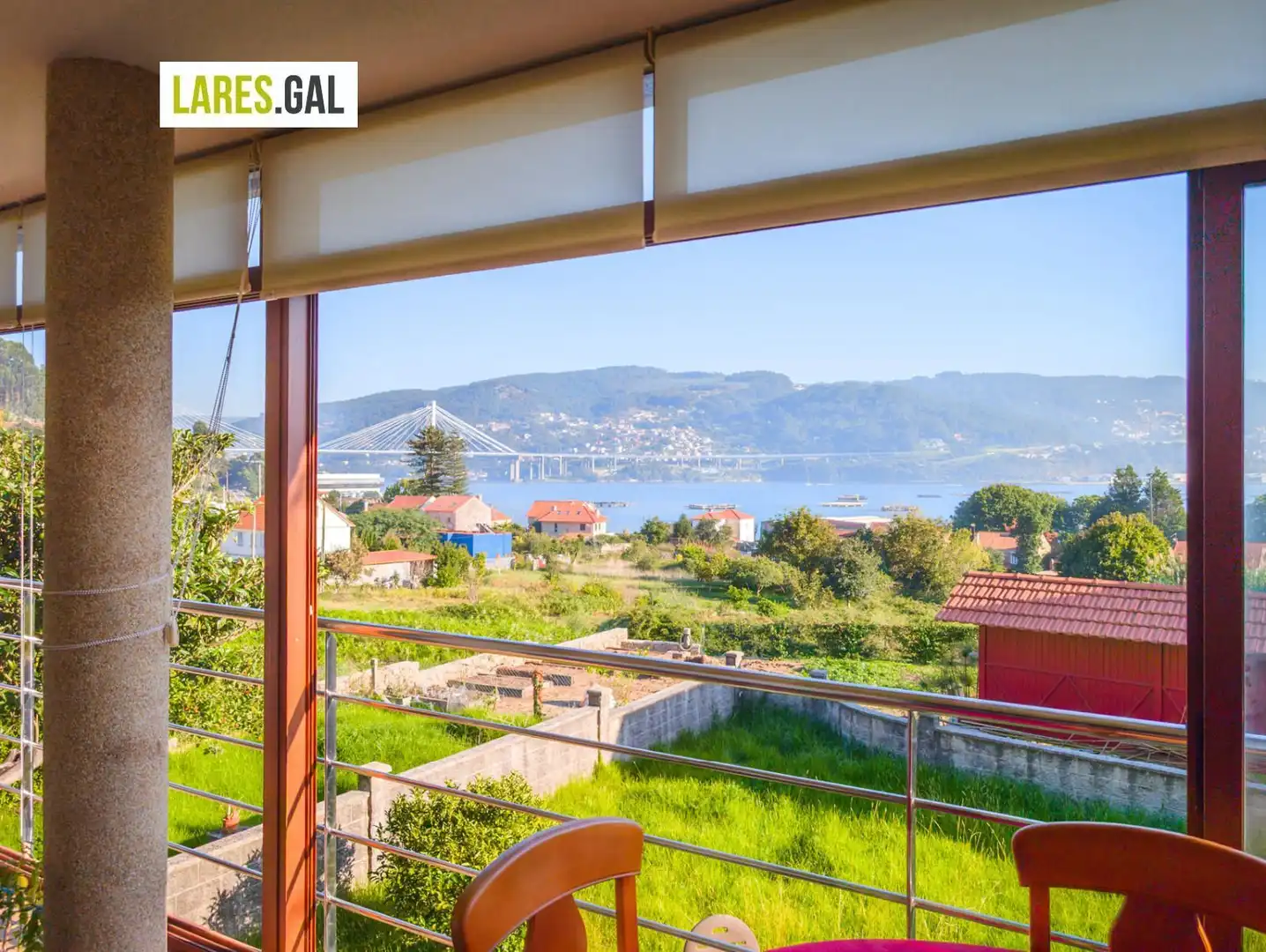 Terraza de Casa o chalet en venta en Moaña, Pontevedra