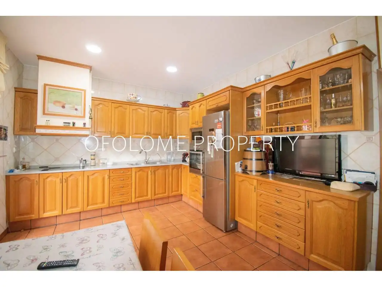 Kitchen of Houses for sale in Sabadell  with Air Conditioner, Heating and Terrace