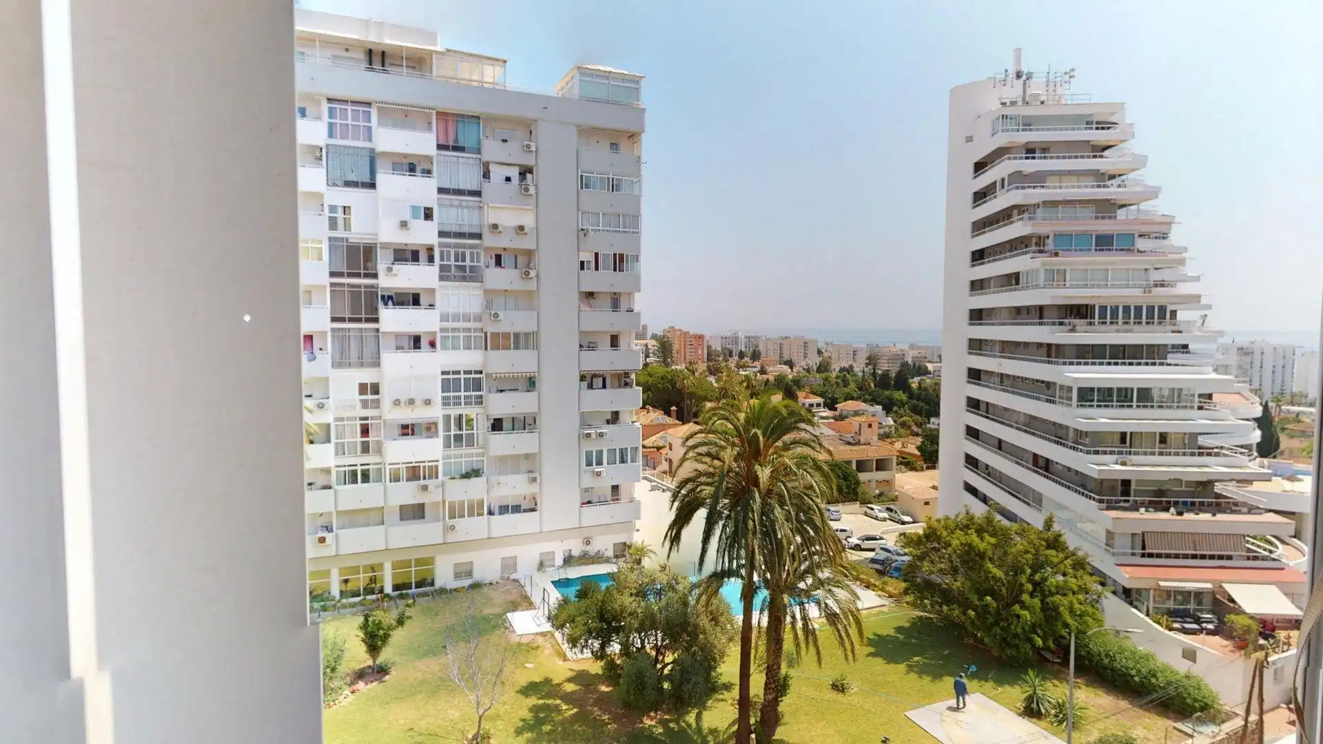 Exterior view of Flat for sale in Benalmádena  with Air Conditioner, Heating and Private garden
