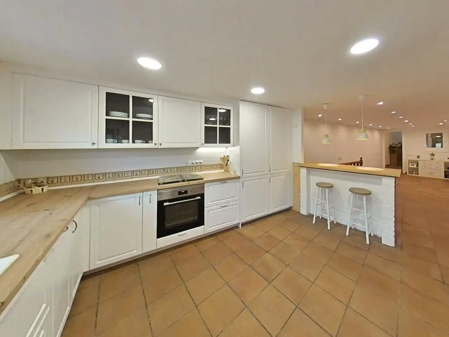 Küche von Haus oder Chalet zum Verkauf in Castellar del Vallès mit Klimaanlage, Heizung und Terrasse