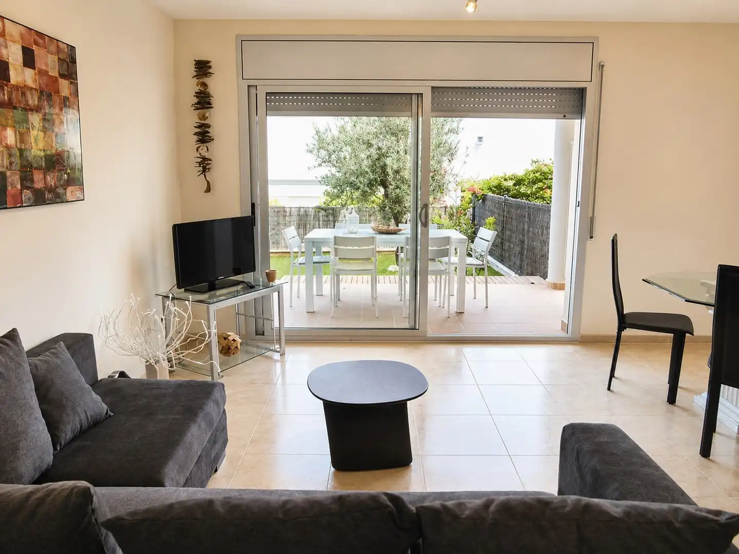 Living room of Ground floor for sale in Llançà  with Heating, Terrace and Storage room