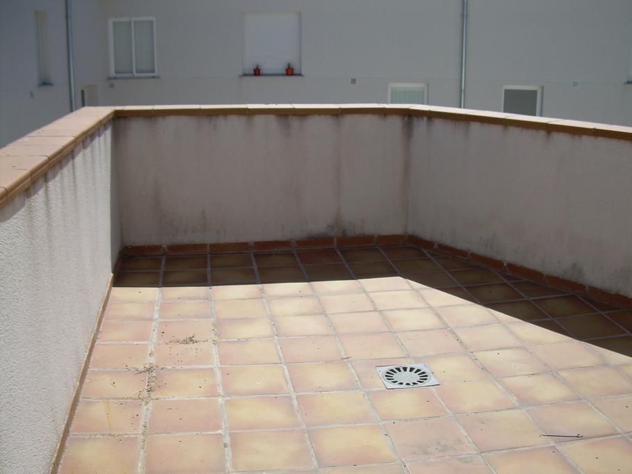 Terrace of Single-family semi-detached for sale in Castellanos de Moriscos