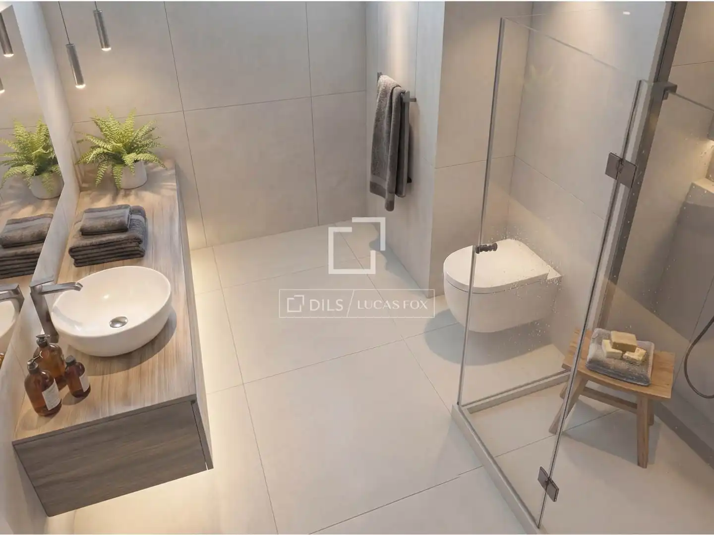 Baño de Ático en venta en Valencia con Aire acondicionado y Terraza
