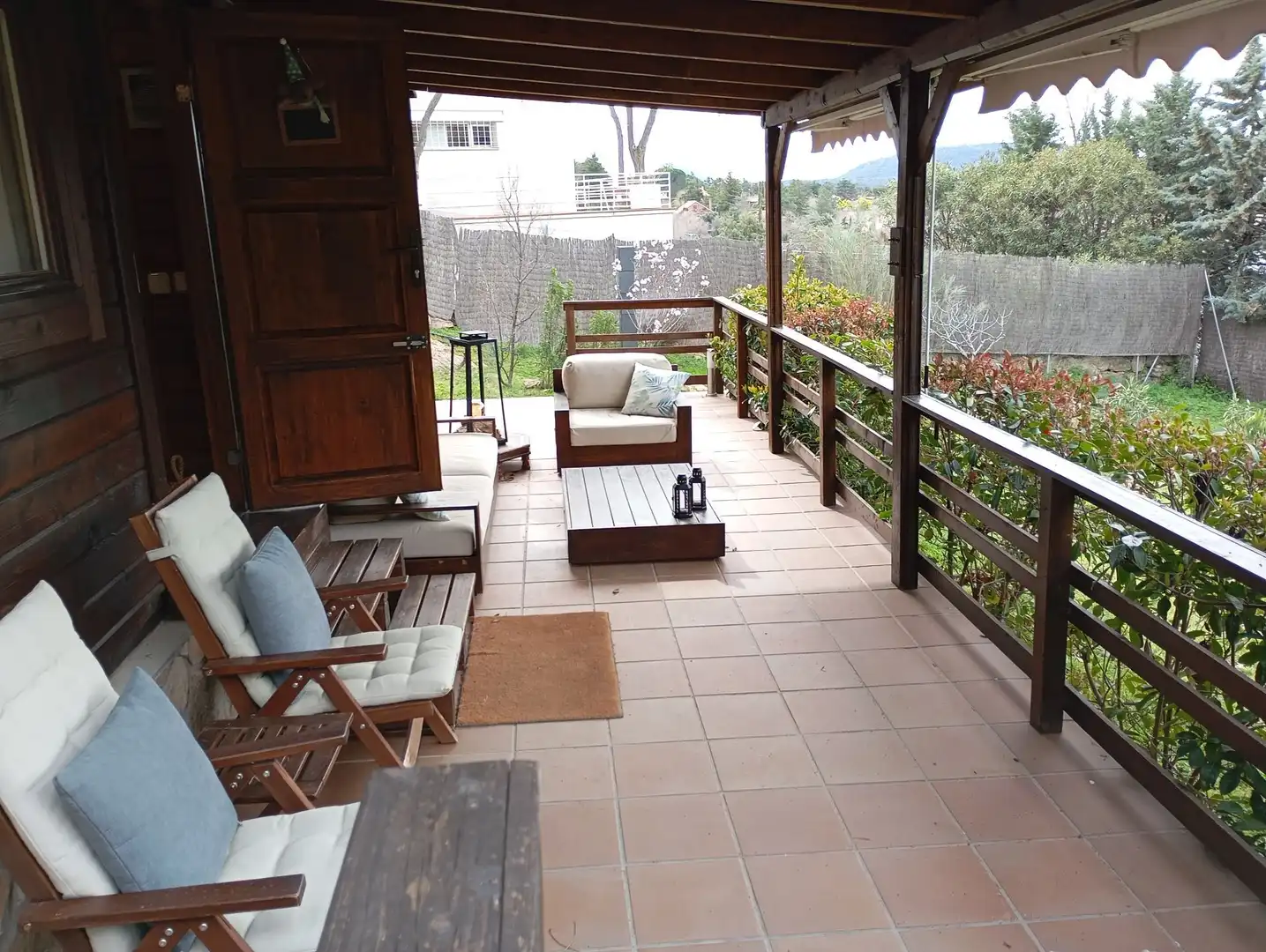 Terrassa de Casa o xalet en venda en Robledo de Chavela amb Aire condicionat, Calefacció i Jardí privat