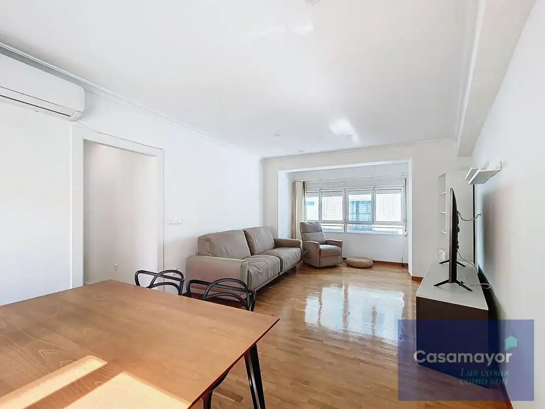 Sala de estar de Piso de alquiler en Alicante / Alacant con Aire acondicionado y Calefacción