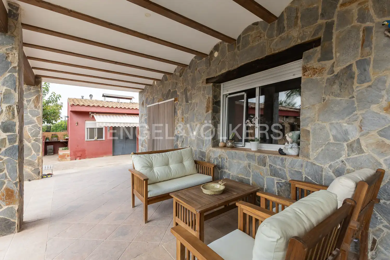 Terraza de Casa o chalet en venta en Casinos con Calefacción, Jardín privado y Terraza