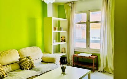 Living room of Flat to rent in  Valencia Capital  with Air Conditioner and Balcony