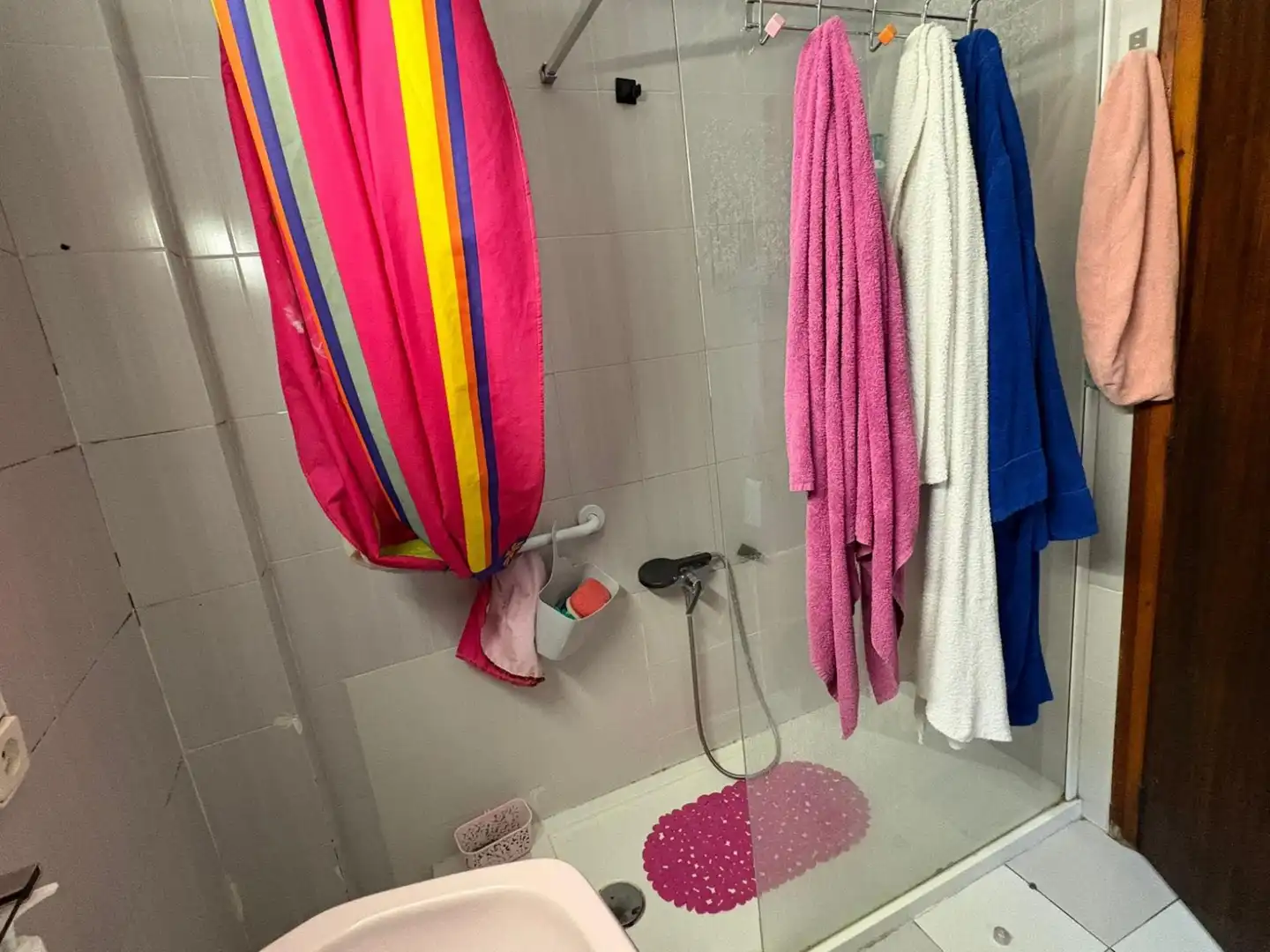 Bathroom of Flat for sale in Llanera de Ranes  with Air Conditioner, Furnished and Balcony