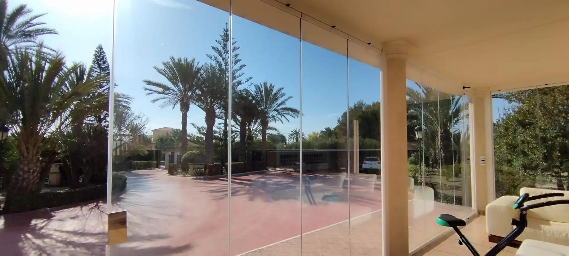 Exterior view of Houses for sale in Elche / Elx  with Air Conditioner, Private garden and Terrace