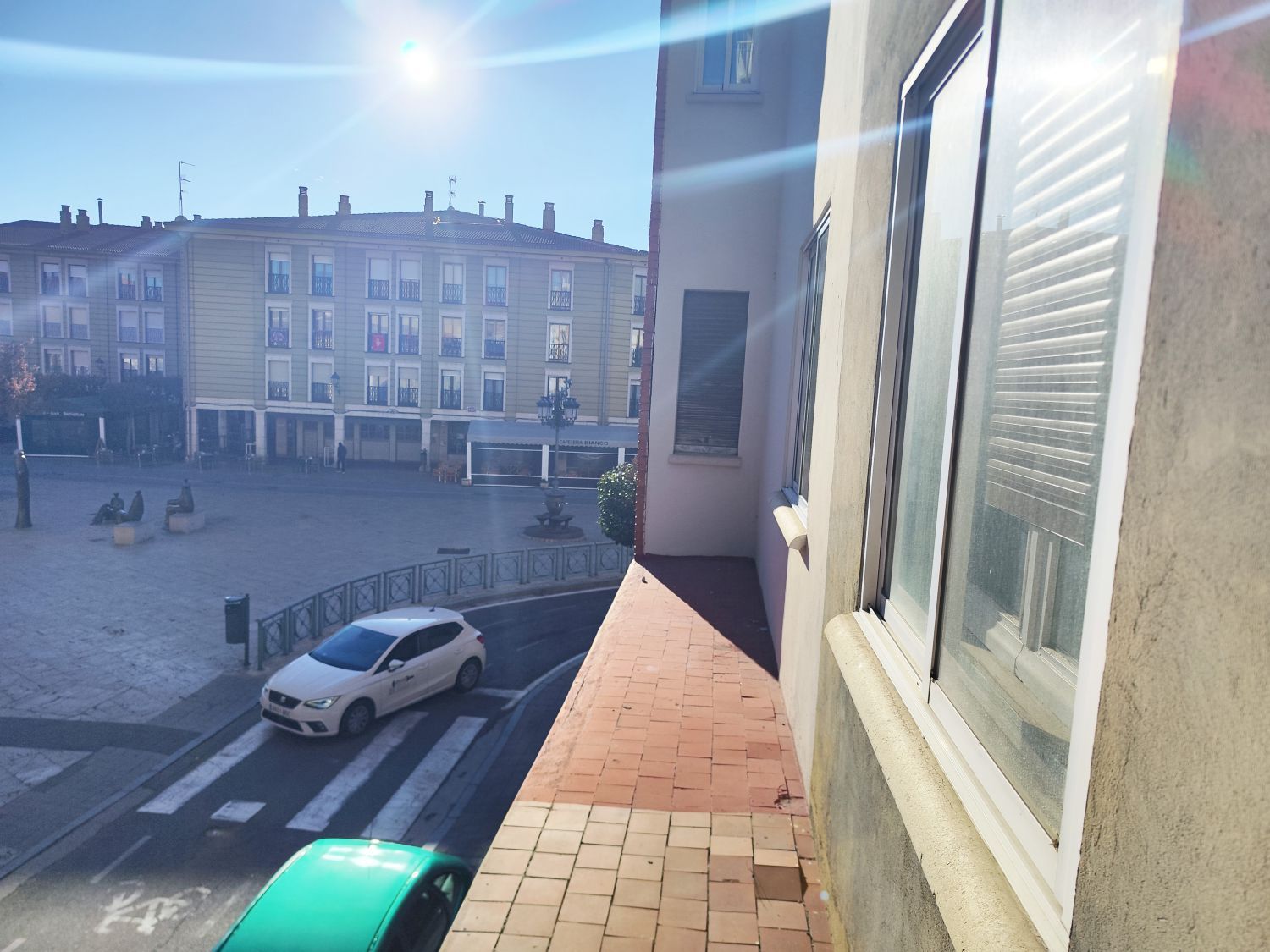 Exterior view of Flat for sale in Palencia Capital  with Heating, Terrace and Storage room